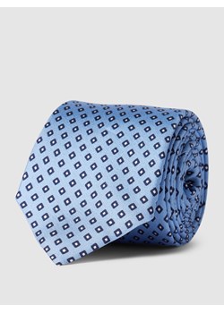 Krawat ze wzorem na całej powierzchni model ‘Bi-Colour’ ze sklepu Peek&Cloppenburg  w kategorii Krawaty - zdjęcie 160572182