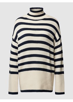Sweter z dzianiny ze stójką ze sklepu Peek&Cloppenburg  w kategorii Swetry damskie - zdjęcie 160572320