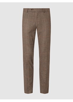 Spodnie do garnituru o kroju modern fit z dodatkiem streczu model ‘Tomte’ ze sklepu Peek&Cloppenburg  w kategorii Spodnie męskie - zdjęcie 160581220