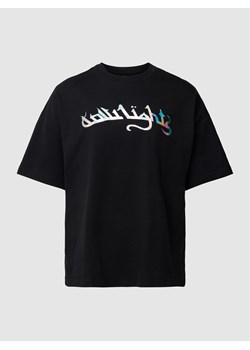 T-shirt typu oversized z nadrukiem z logo ze sklepu Peek&Cloppenburg  w kategorii T-shirty męskie - zdjęcie 160584780