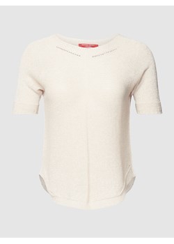 T-shirt z fakturowanym wzorem model ‘ADDETTO’ ze sklepu Peek&Cloppenburg  w kategorii Bluzki damskie - zdjęcie 160587710