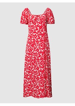 Sukienka midi z wiskozy ze wzorem na całej powierzchni model ‘KULANNA’ ze sklepu Peek&Cloppenburg  w kategorii Sukienki - zdjęcie 160598341