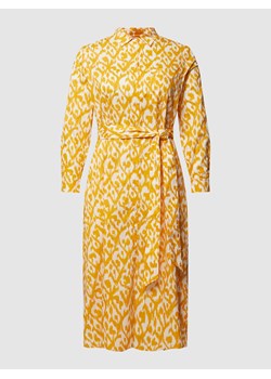 Sukienka koszulowa ze wzorem na całej powierzchni model ‘DALMATA’ ze sklepu Peek&Cloppenburg  w kategorii Sukienki - zdjęcie 160601261