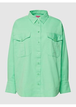 Bluzka koszulowa z kieszeniami z patką model ‘FREJA’ ze sklepu Peek&Cloppenburg  w kategorii Koszule damskie - zdjęcie 160609032