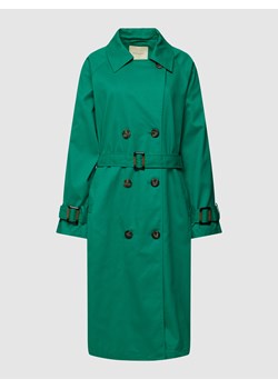 Płaszcz z paskiem model ‘Tuksy’ ze sklepu Peek&Cloppenburg  w kategorii Płaszcze damskie - zdjęcie 160617941