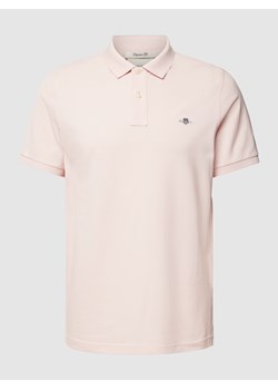 Koszulka polo z rozcięciami po bokach model ‘SHIELD’ ze sklepu Peek&Cloppenburg  w kategorii T-shirty męskie - zdjęcie 160618541