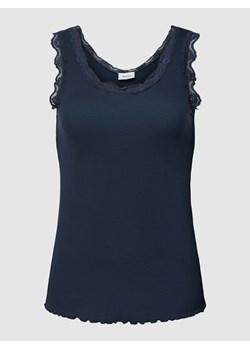 Top PLUS SIZE z obszyciem koronką model ‘Zamond’ ze sklepu Peek&Cloppenburg  w kategorii Bluzki damskie - zdjęcie 160636870