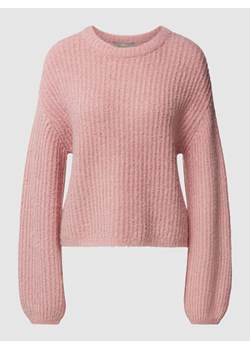 Sweter z dzianiny z efektem bouclé ze sklepu Peek&Cloppenburg  w kategorii Swetry damskie - zdjęcie 160642253