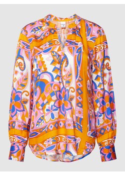 Bluzka z dekoltem w serek model ‘Anneliese’ ze sklepu Peek&Cloppenburg  w kategorii Bluzki damskie - zdjęcie 160650312