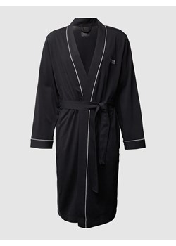 Szlafrok z paskami w kontrastowym kolorze model ‘Kimono BM’ ze sklepu Peek&Cloppenburg  w kategorii Szlafroki męskie - zdjęcie 160670612