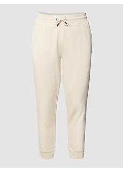 Spodnie dresowe z naszywką z logo ze sklepu Peek&Cloppenburg  w kategorii Spodnie męskie - zdjęcie 160670622