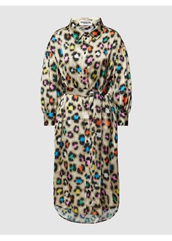 Sukienka midi ze zwierzęcym nadrukiem ze sklepu Peek&Cloppenburg  w kategorii Sukienki - zdjęcie 160672804