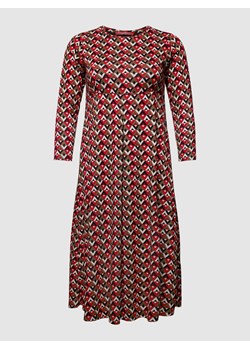 Długa sukienka ze wzorem na całej powierzchni model ‘Occulto’ ze sklepu Peek&Cloppenburg  w kategorii Sukienki - zdjęcie 160673361