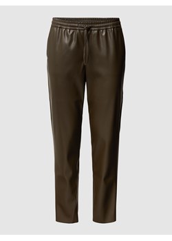 Spodnie z imitacji skóry ze sklepu Peek&Cloppenburg  w kategorii Spodnie damskie - zdjęcie 160683191