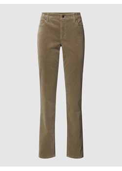 Spodnie sztruksowe o kroju straight fit z 5 kieszeniami ze sklepu Peek&Cloppenburg  w kategorii Spodnie damskie - zdjęcie 160693804