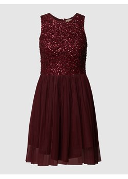 Sukienka koktajlowa o długości mini z cekinowym obszyciem ze sklepu Peek&Cloppenburg  w kategorii Sukienki - zdjęcie 160697403