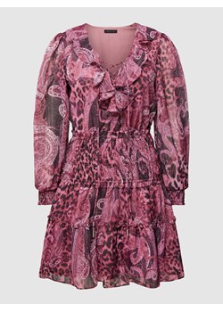 Sukienka mini z nadrukiem na całej powierzchni ze sklepu Peek&Cloppenburg  w kategorii Sukienki - zdjęcie 160714591