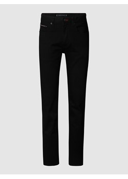 Jeansy o kroju straight fit z dodatkiem streczu model ‘Denton’ ze sklepu Peek&Cloppenburg  w kategorii Jeansy męskie - zdjęcie 160715730