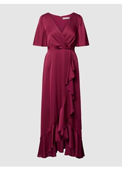 Sukienka wieczorowa z rękawami-motylkami ze sklepu Peek&Cloppenburg  w kategorii Sukienki - zdjęcie 160715760