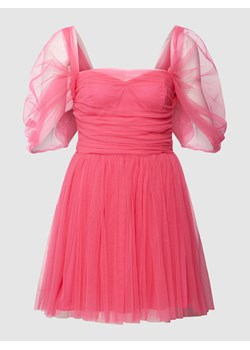 Sukienka koktajlowa z półprzezroczystymi rękawami ze sklepu Peek&Cloppenburg  w kategorii Sukienki - zdjęcie 160717942