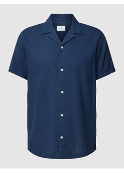 Koszula casualowa z dodatkiem lnu i kołnierzem z połami ze sklepu Peek&Cloppenburg  w kategorii Koszule męskie - zdjęcie 160718370
