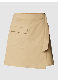 Spódnica kopertowa z kieszenią z patką model ‘Cala’ ze sklepu Peek&Cloppenburg  w kategorii Spódnice - zdjęcie 160749480