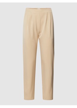 Spodnie z bocznymi,wpuszczanymi kieszeniami model ‘SOFJA’ ze sklepu Peek&Cloppenburg  w kategorii Spodnie damskie - zdjęcie 160753283