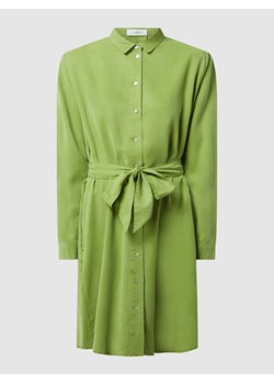 Sukienka koszulowa z lyocellu model ‘Marina’ ze sklepu Peek&Cloppenburg  w kategorii Sukienki - zdjęcie 160762020