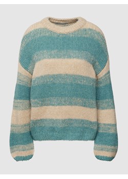 Sweter z dzianiny w paski ze sklepu Peek&Cloppenburg  w kategorii Swetry damskie - zdjęcie 160769710