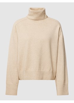 Sweter z wywijanym kołnierzem z dodatkiem streczu ze sklepu Peek&Cloppenburg  w kategorii Swetry damskie - zdjęcie 160777130