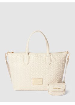 Torba shopper z fakturowanym wzorem model ‘SUNNY RE SHOPPING BAG’ ze sklepu Peek&Cloppenburg  w kategorii Torby Shopper bag - zdjęcie 160780771