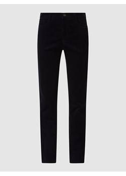 Spodnie sztruksowe o kroju straight fit z dodatkiem streczu model ‘Mary’ ze sklepu Peek&Cloppenburg  w kategorii Spodnie damskie - zdjęcie 160793773