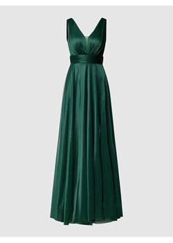Sukienka wieczorowa z dekoltem w serek ze sklepu Peek&Cloppenburg  w kategorii Sukienki - zdjęcie 160818403