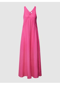 Długa sukienka z bocznymi kieszeniami ze sklepu Peek&Cloppenburg  w kategorii Sukienki - zdjęcie 160818894