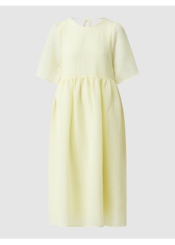 Sukienka midi z krótkimi rękawami model ‘Payto’ ze sklepu Peek&Cloppenburg  w kategorii Sukienki - zdjęcie 160827150
