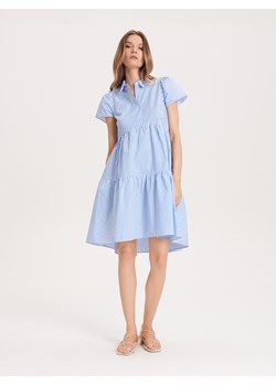Reserved - Koszulowa sukienka - wielobarwny ze sklepu Reserved w kategorii Sukienki ciążowe - zdjęcie 160886632
