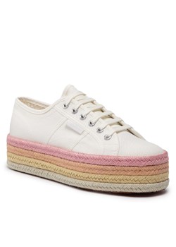 Espadryle Superga 2790 Multicolor Rope S3114CW White Avorio/Candy Multicolors AEX ze sklepu eobuwie.pl w kategorii Espadryle damskie - zdjęcie 160893364
