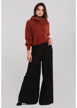 Czarne Spodnie Right on Time ze sklepu Renee odzież w kategorii Spodnie damskie - zdjęcie 160898522