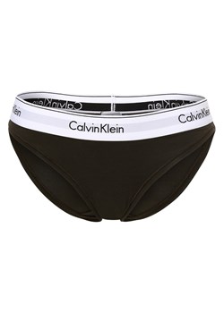 Calvin Klein Slipy Kobiety Bawełna khaki jednolity ze sklepu vangraaf w kategorii Majtki damskie - zdjęcie 160904041
