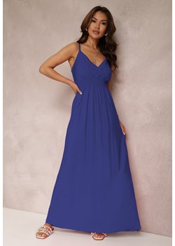 Granatowa Sukienka Sterinig ze sklepu Renee odzież w kategorii Sukienki - zdjęcie 160919453