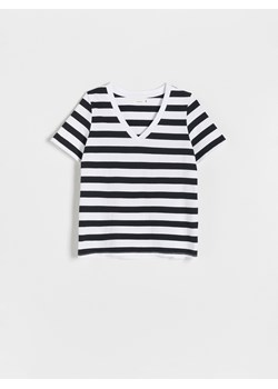 Reserved - T-shirt regular - wielobarwny ze sklepu Reserved w kategorii Bluzki damskie - zdjęcie 160925813