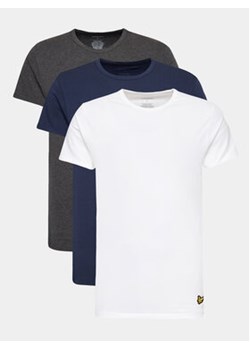 Lyle & Scott Komplet 3 t-shirtów Maxwell 3 Pack T-shirt LG1800V Biały Regular Fit ze sklepu MODIVO w kategorii T-shirty męskie - zdjęcie 160928832