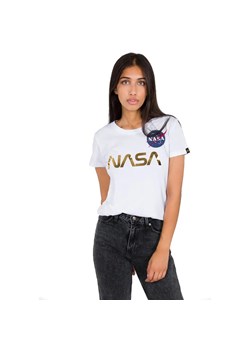 Koszulka damska T-shirt Alpha Industries NASA 198053-438 ze sklepu a4a.pl w kategorii Bluzki damskie - zdjęcie 160930861