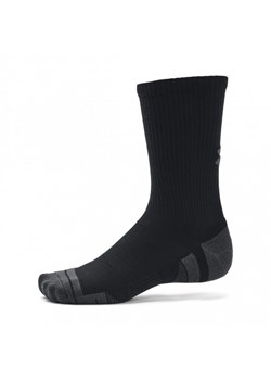 Skarpetki treningowe uniseks (3-pack) Under Armour UA Performance Tech Crew - czarne ze sklepu Sportstylestory.com w kategorii Skarpetki damskie - zdjęcie 160931711