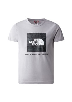 Koszulka The North Face Redbox 0A82E9A911 - szara ze sklepu streetstyle24.pl w kategorii T-shirty chłopięce - zdjęcie 160936462