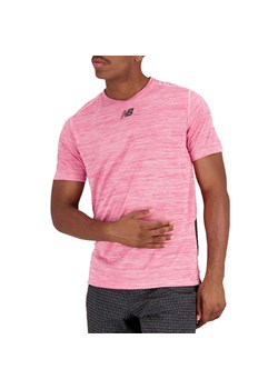 Koszulka New Balance MT31251SOI - różowa ze sklepu streetstyle24.pl w kategorii T-shirty męskie - zdjęcie 160945312