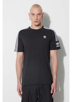 adidas Originals t-shirt bawełniany kolor czarny z aplikacją IA6344-BLACK ze sklepu ANSWEAR.com w kategorii T-shirty męskie - zdjęcie 160946051