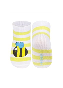 Skarpetki niemowlęce kolorowe SOXO z pszczołą ze sklepu Sklep SOXO w kategorii Skarpetki dziecięce - zdjęcie 160951034