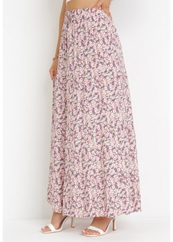 Różowa Bawełniana Spódnica Maxi Nusra ze sklepu Born2be Odzież w kategorii Spódnice - zdjęcie 160955922