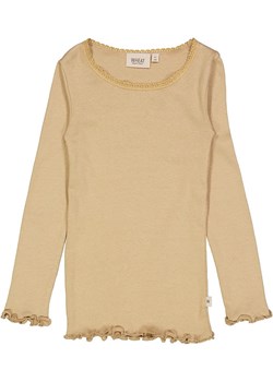 Wheat Koszulka &quot;Lace&quot; w kolorze beżowym ze sklepu Limango Polska w kategorii Bluzki dziewczęce - zdjęcie 160959582